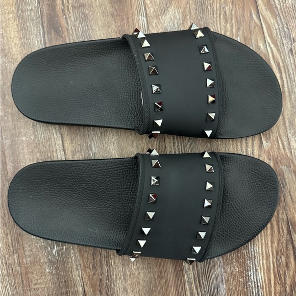 Valentino Rockstud Slides - Picture 2 of 8